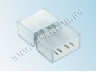 Коннектор для led ленты SMD 5050 (3chips) 220В (2 jack+4pin (2шт))